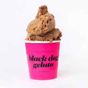 Black Dog Gelato Chocolate Flavor