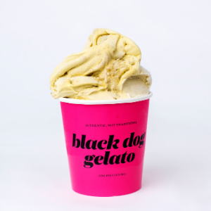 Black Dog Gelato Dairy Free Flavor Sunflower
