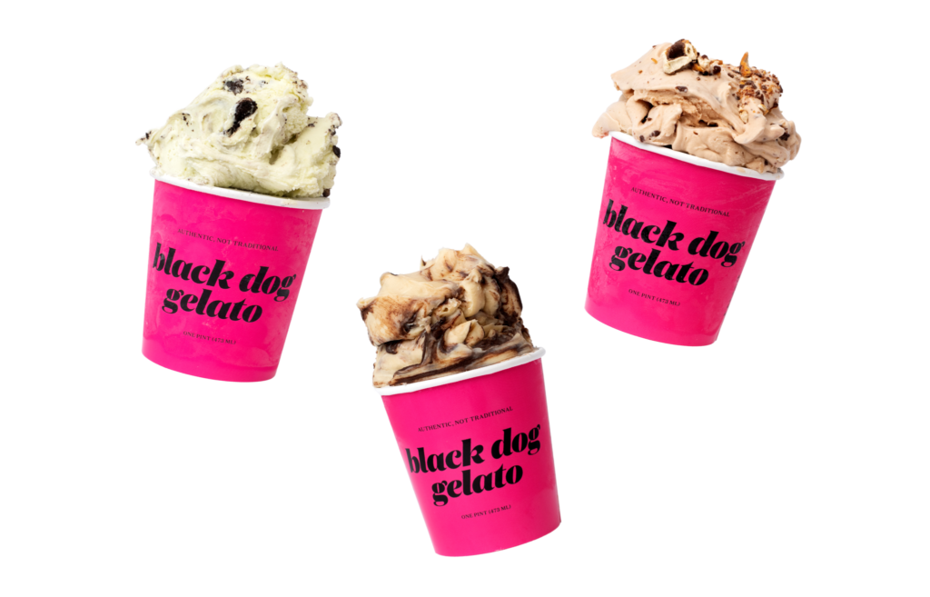 Gelato Sold in Pints