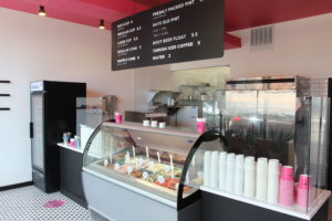 Black Dog Gelato - Logan Square Shop Interior